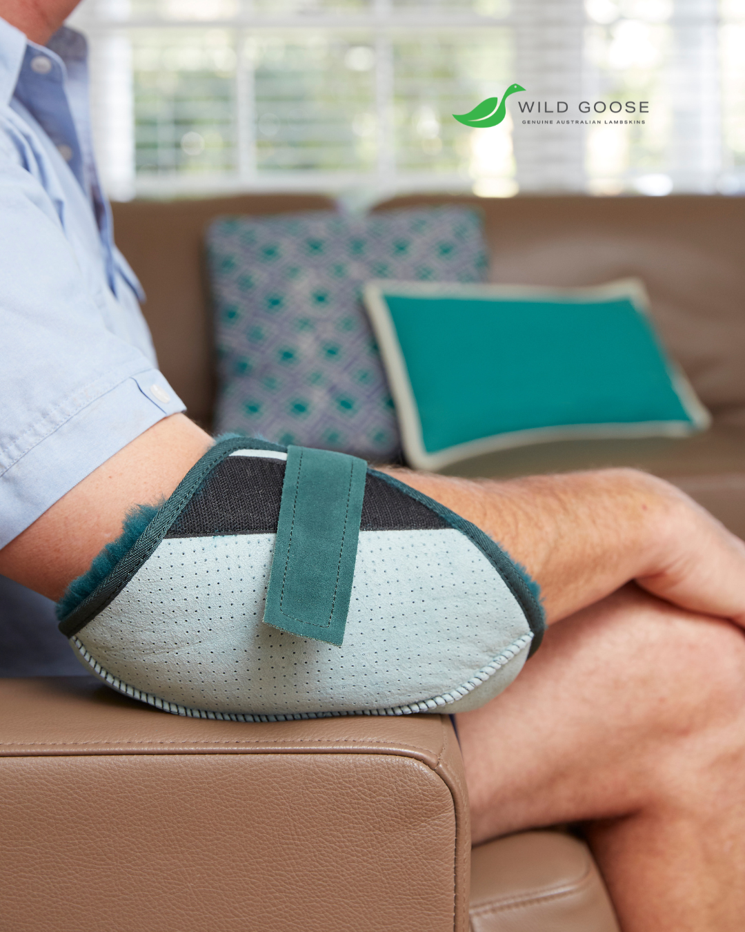 sheepskin elbow protector