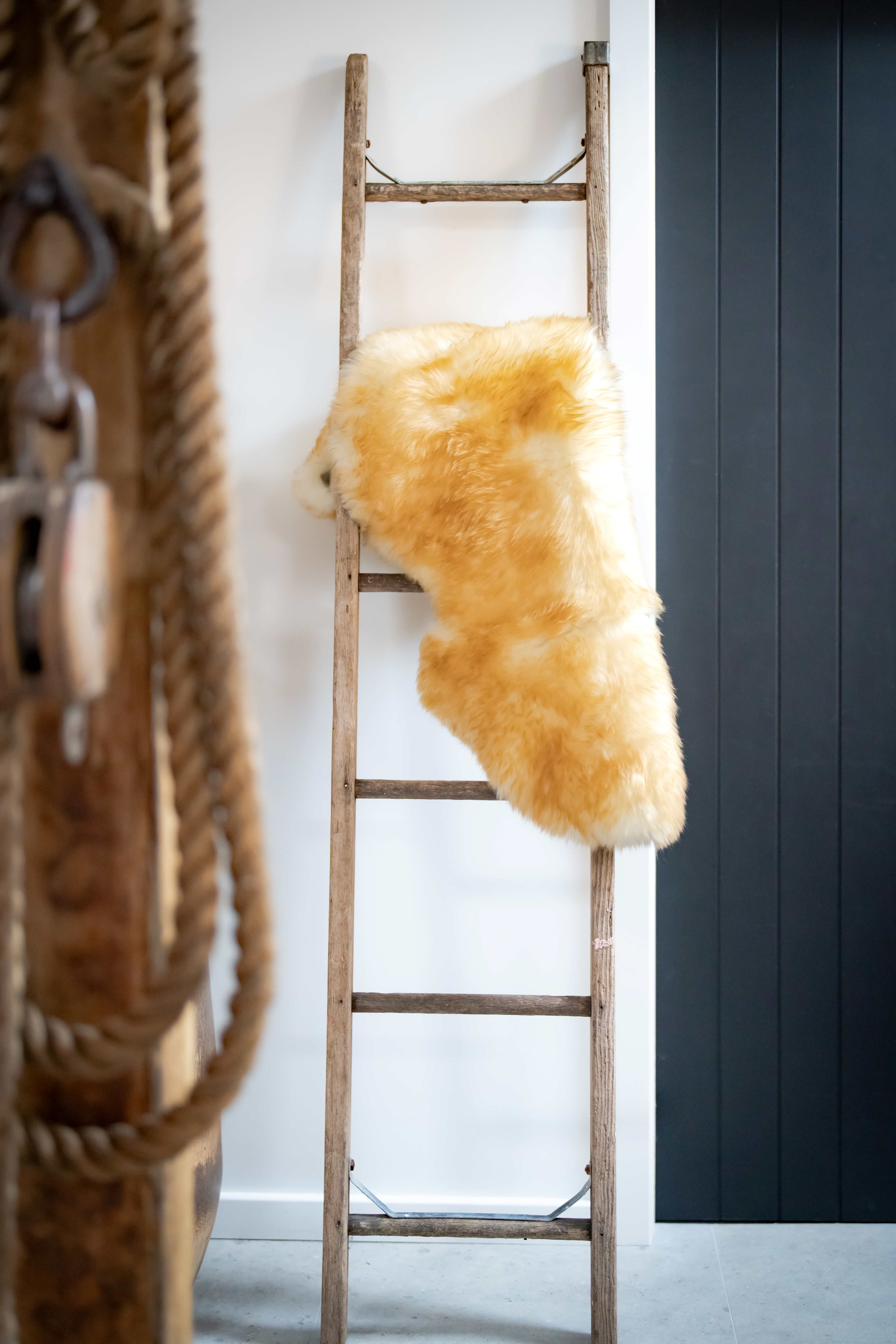 Sheepskin rug