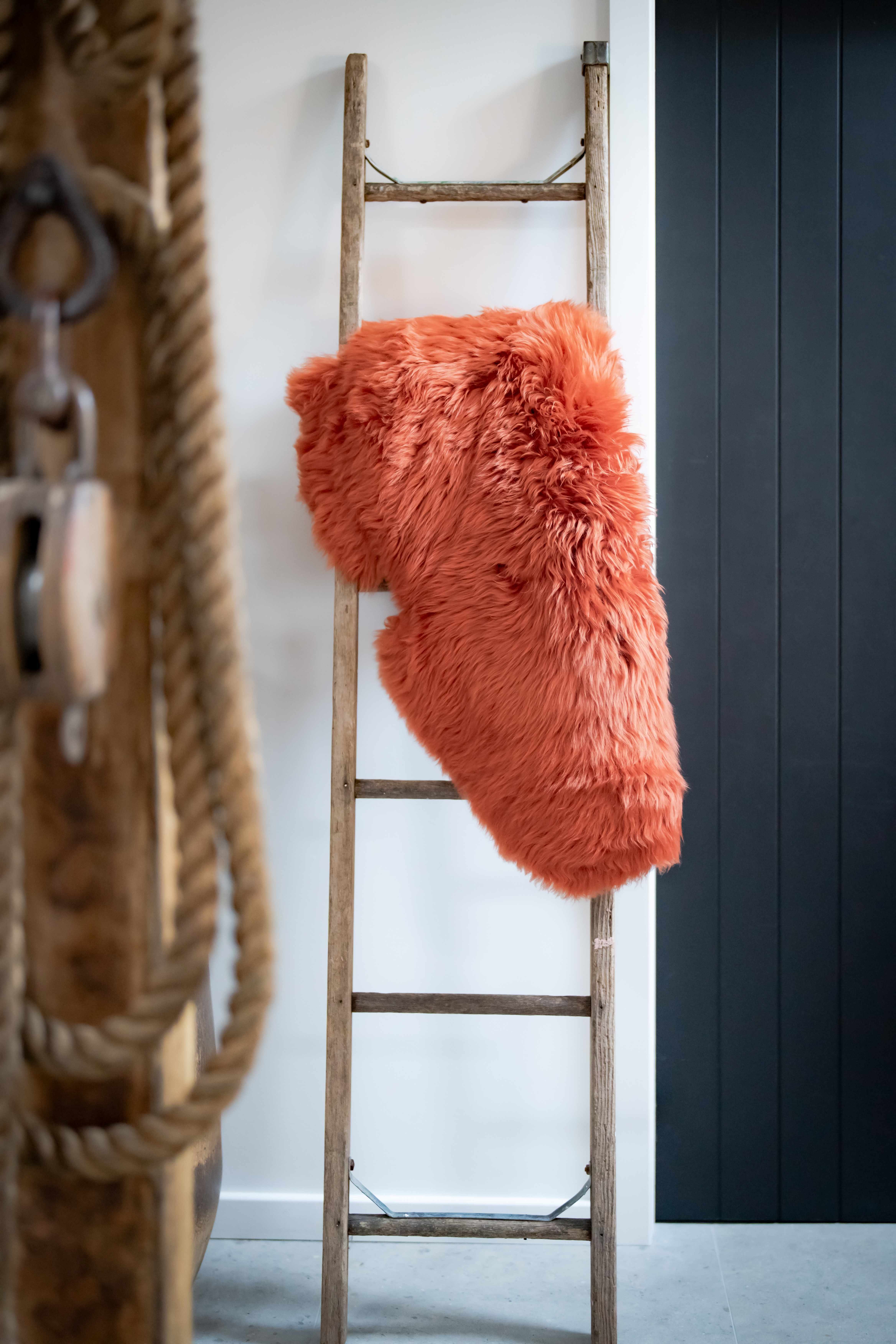 Sheepskin rug