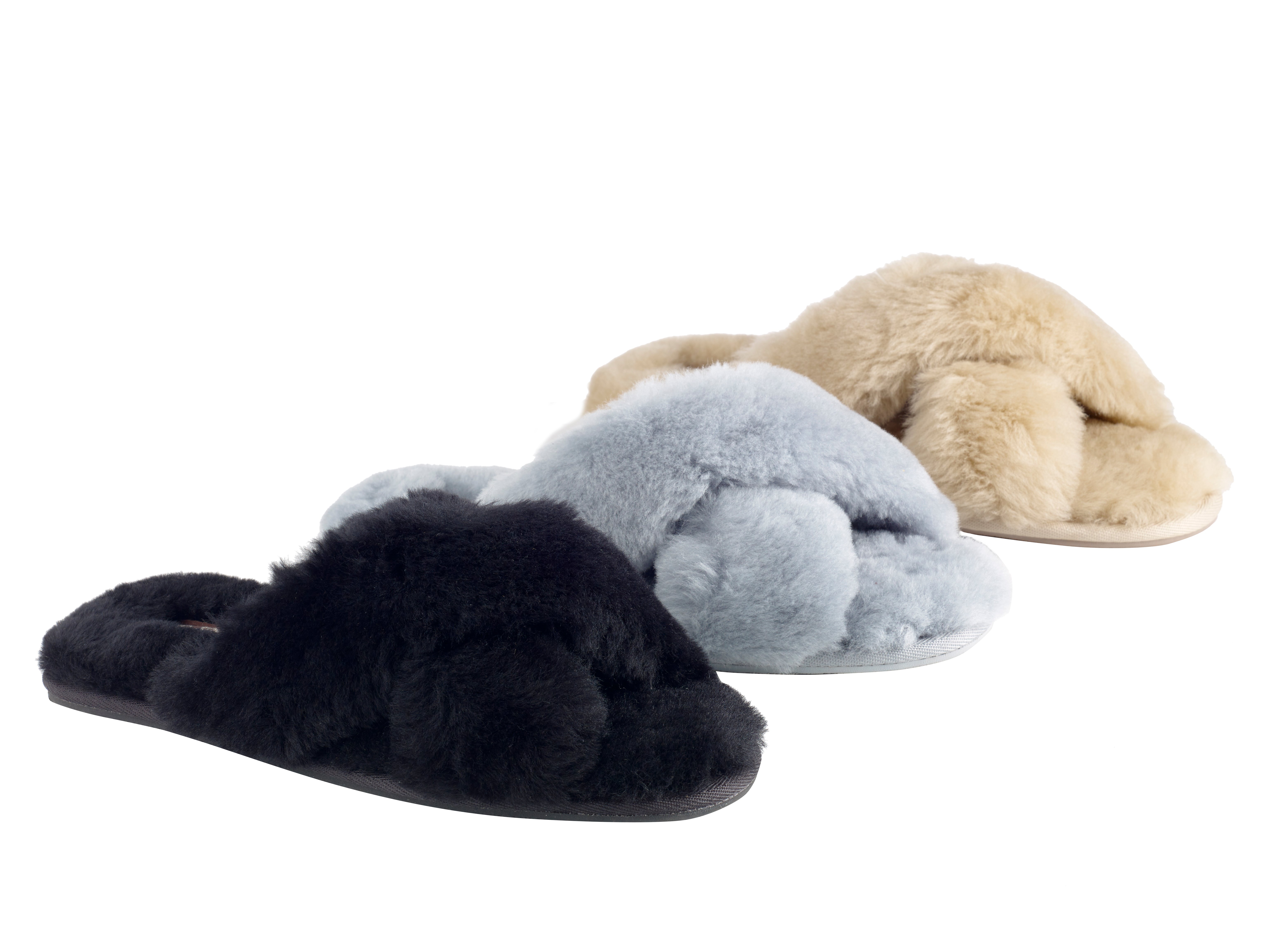 Sheepskin slipper