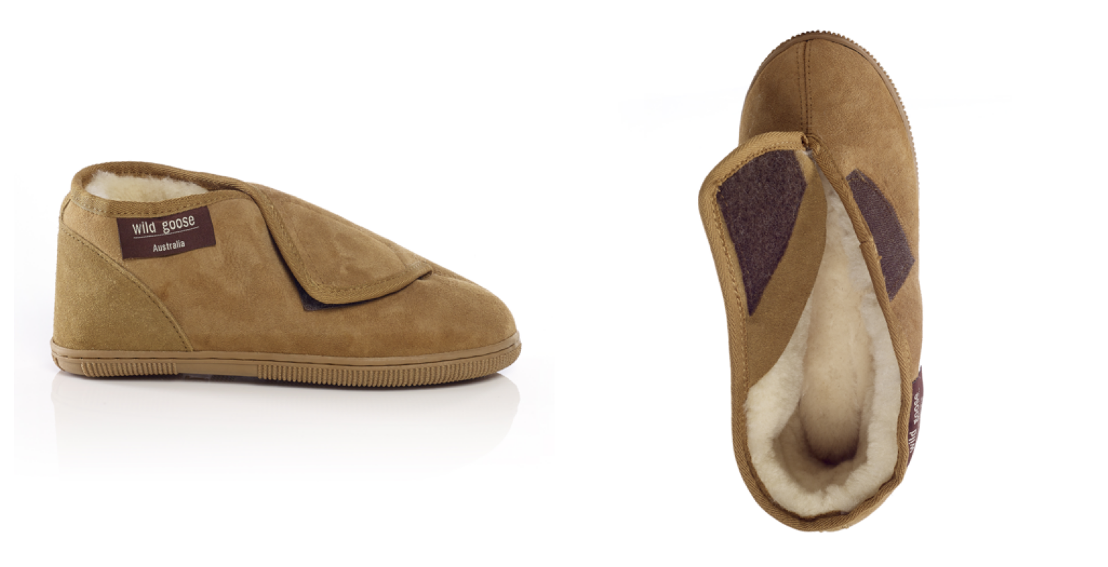 Sheepskin slipper